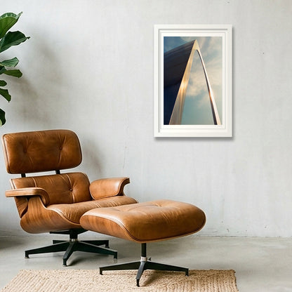 The Gateway to the West - St Louis, MO  — 30×45cm, 12×18" White Frame