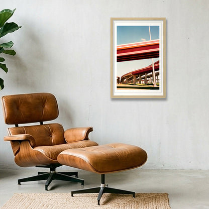 Fly Away - Mid-Texas  — 30×45cm, 12×18" Oak Frame