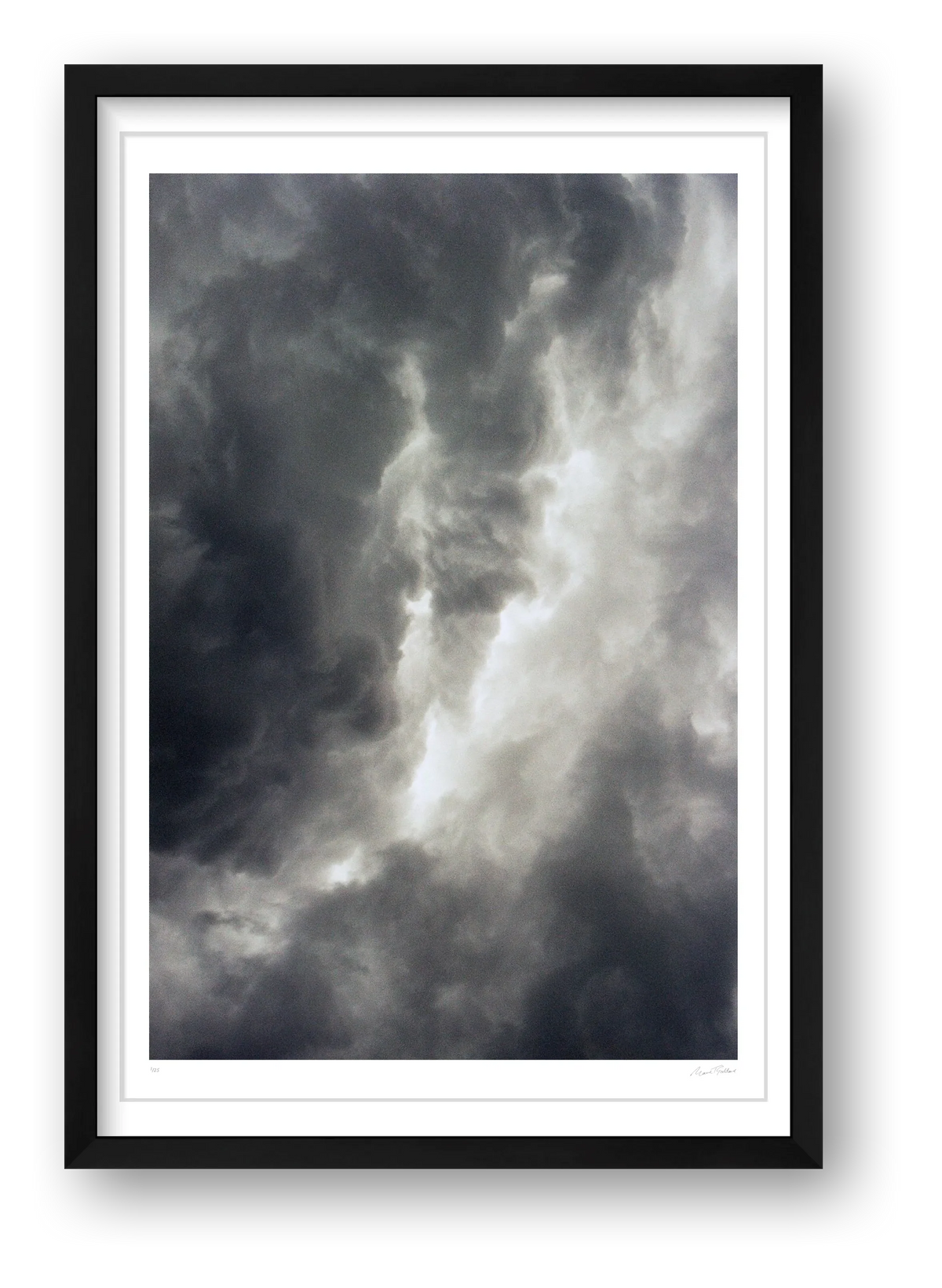Everybody's Under the Same Cloud  - Austin, TX   — framed