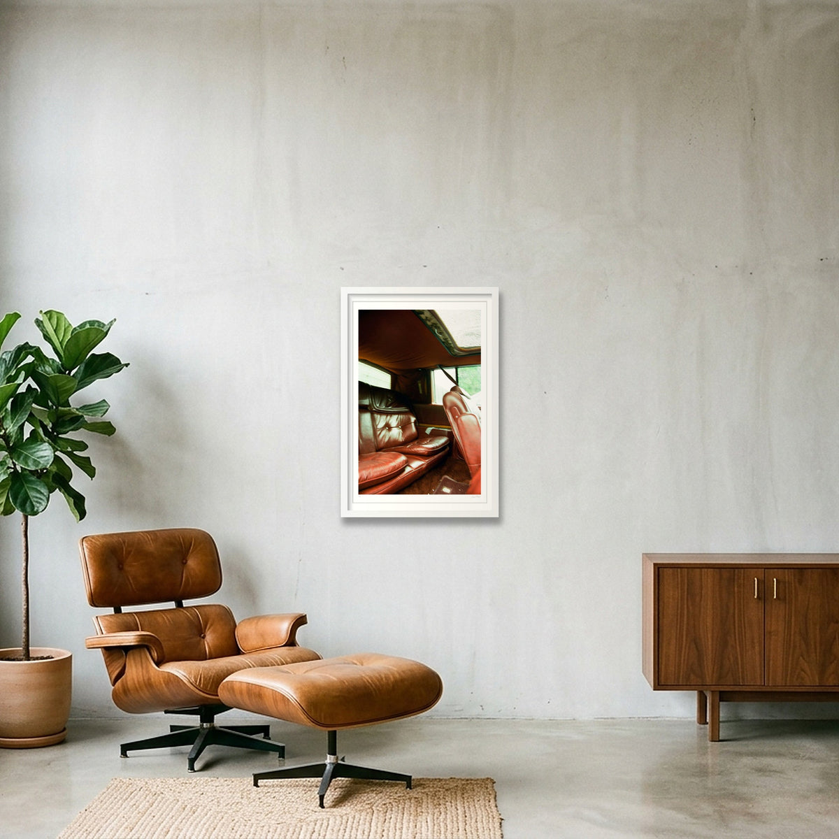 Hot in Herre - Chicopee, MA  — 40×60cm, 16×24" White Frame