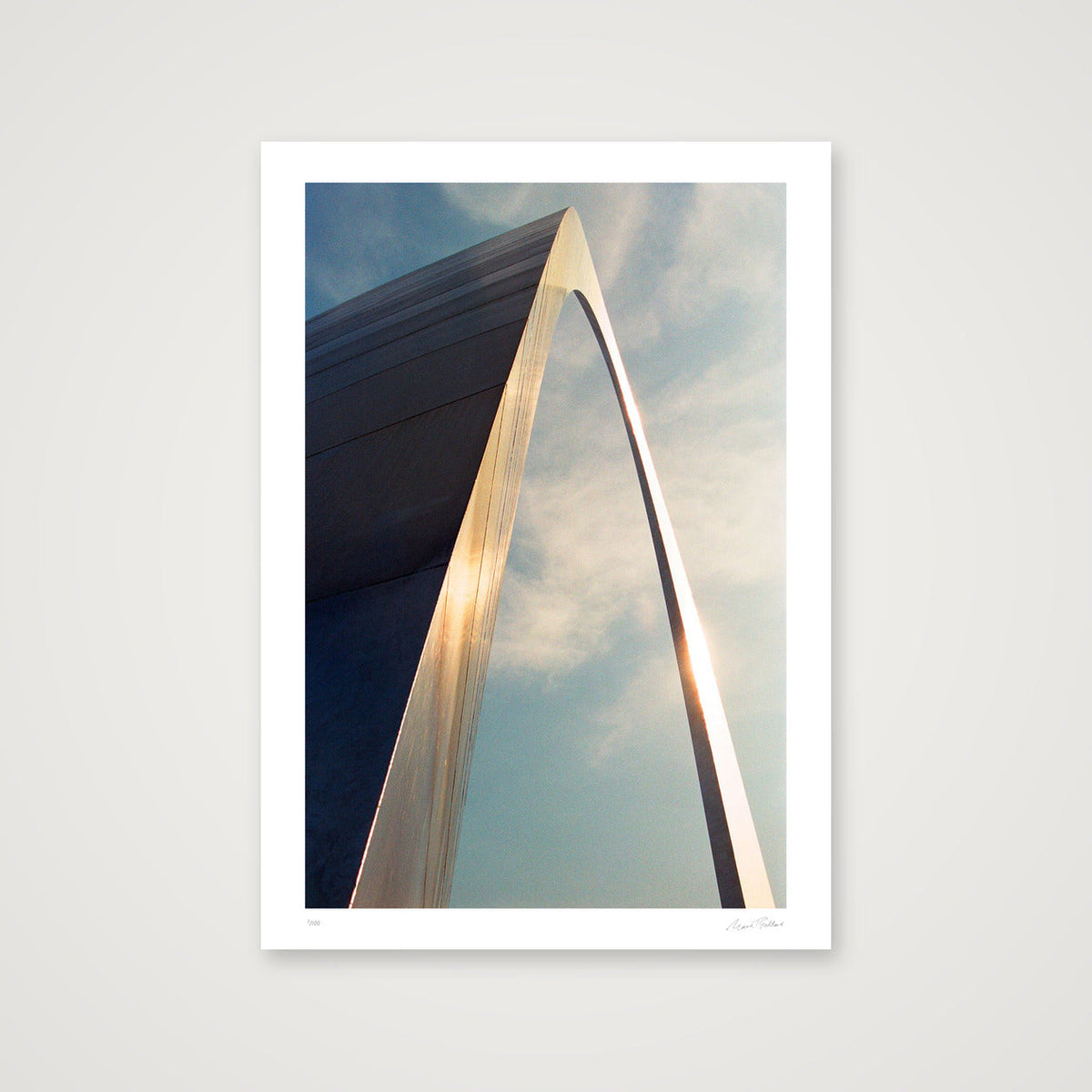 The Gateway to the West - St Louis, MO  — A4 (21×30cm, 8×12") Print only