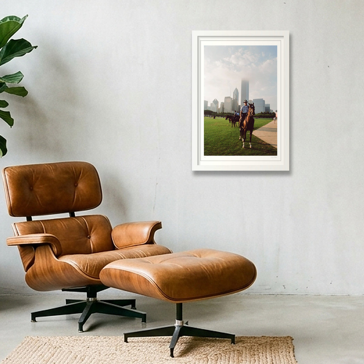 Don't Stand So Close To Me - Chicagao, IL  — 30×45cm, 12×18" White Frame