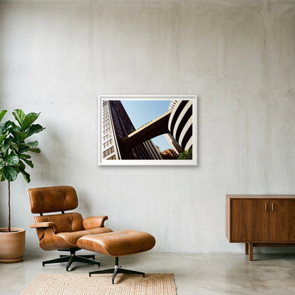 Mothership Connection - John Hancock Center, Chicago, IL — 100×70cm, 39×28" White Frame
