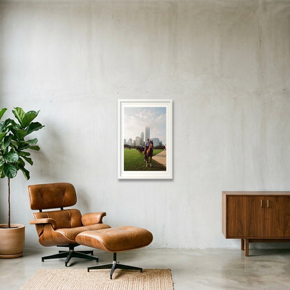 Don't Stand So Close To Me - Chicagao, IL  — 40×60cm, 16×24" White Frame