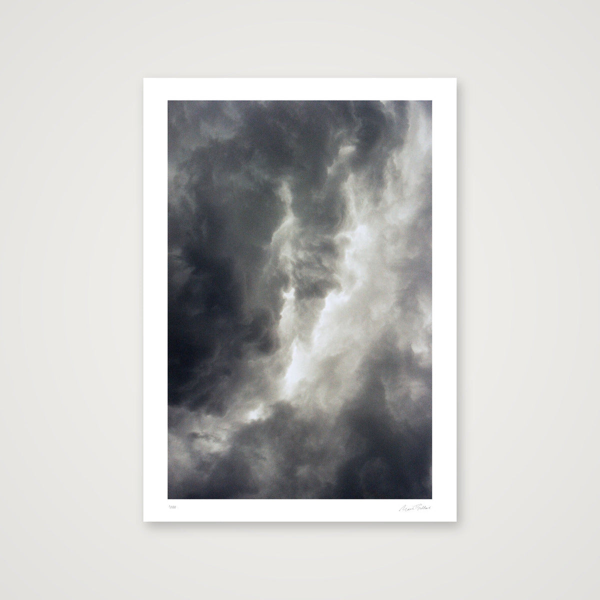 Everybody's Under the Same Cloud  - Austin, TX   — A4 (21×30cm, 8×12") Print only