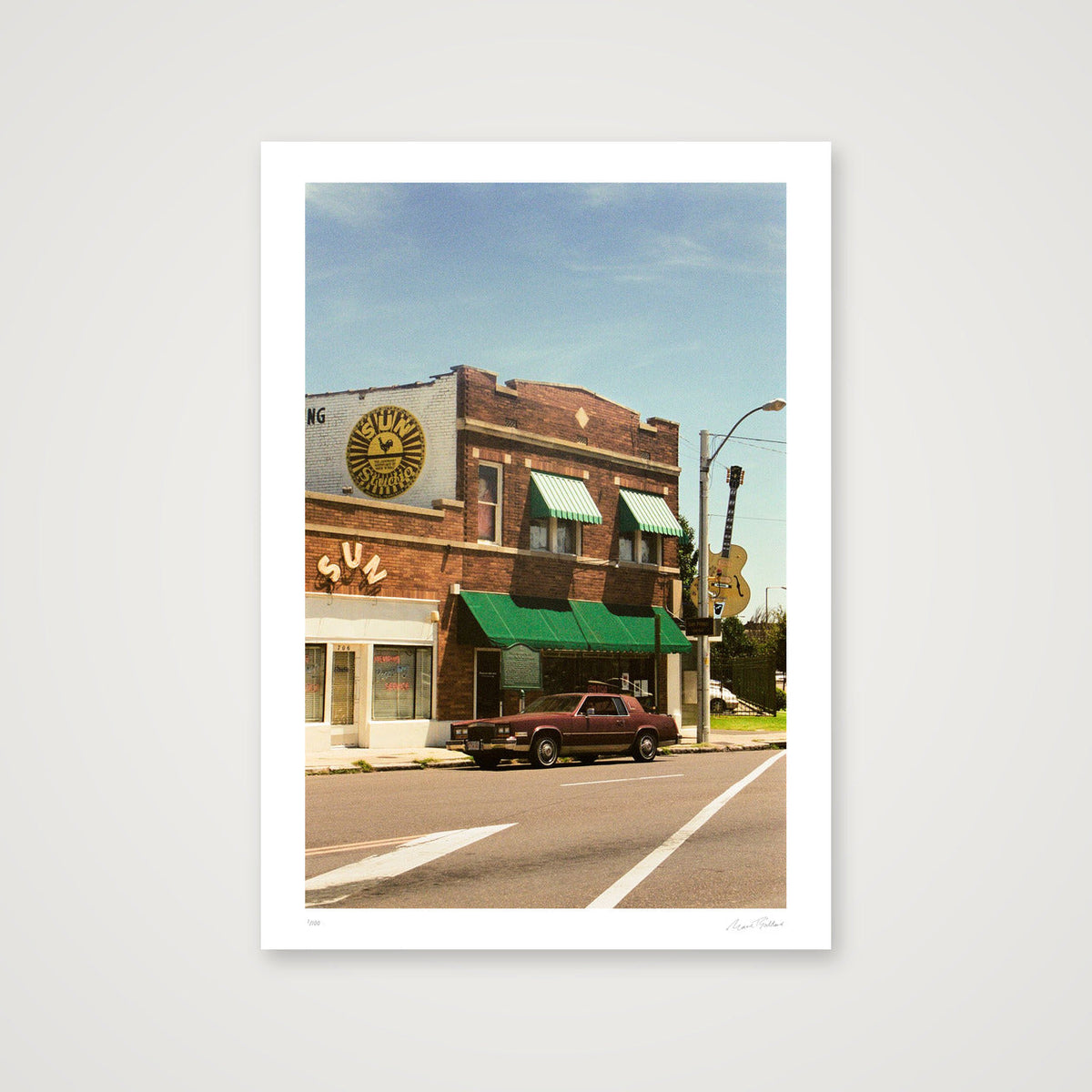 Rocket 88 - Sun Studio Memphis, TN  — A4 (21×30cm, 8×12") Print only