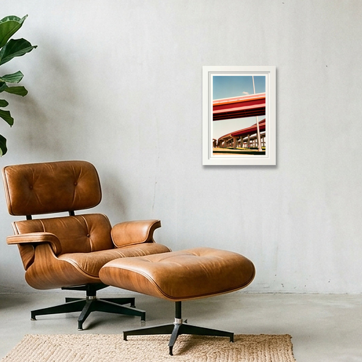 Fly Away - Mid-Texas  — A4 (21×30cm, 8×12") White Frame