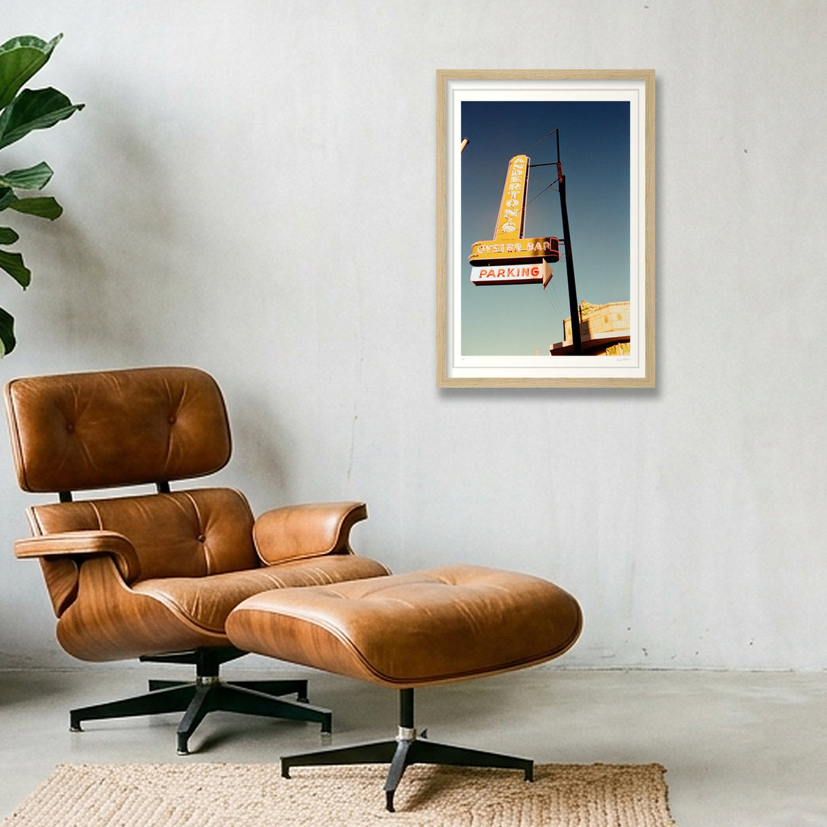 Don't Fear The Reaper - Memphis, TN  — 30×45cm, 12×18" Oak Frame