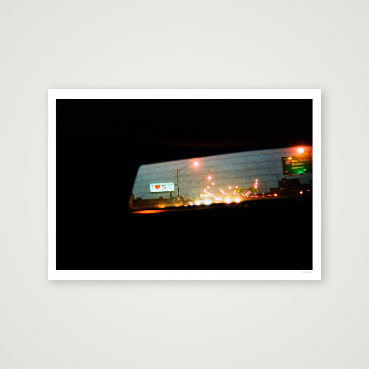 I Love New York - Interstate 95, The Bronx, NY  — 100×70cm, 39×28" Print only