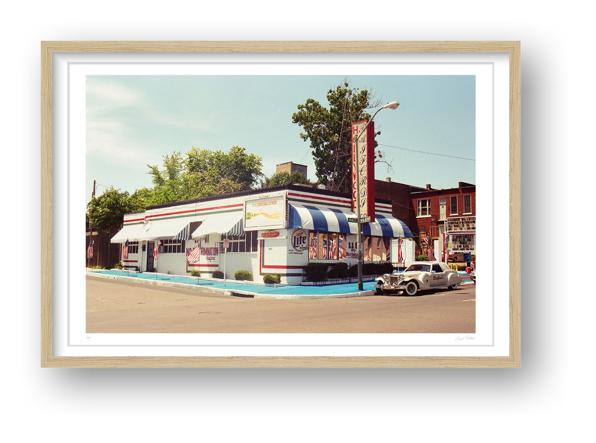 Hollywood Raiford - Memphis TN  — framed