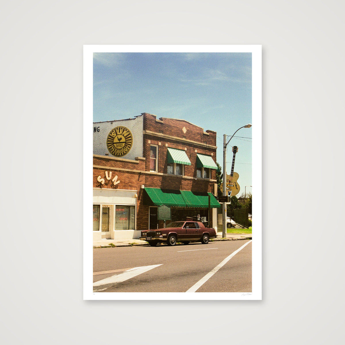 Rocket 88 - Sun Studio Memphis, TN  — 70×100cm, 28×39" Print only