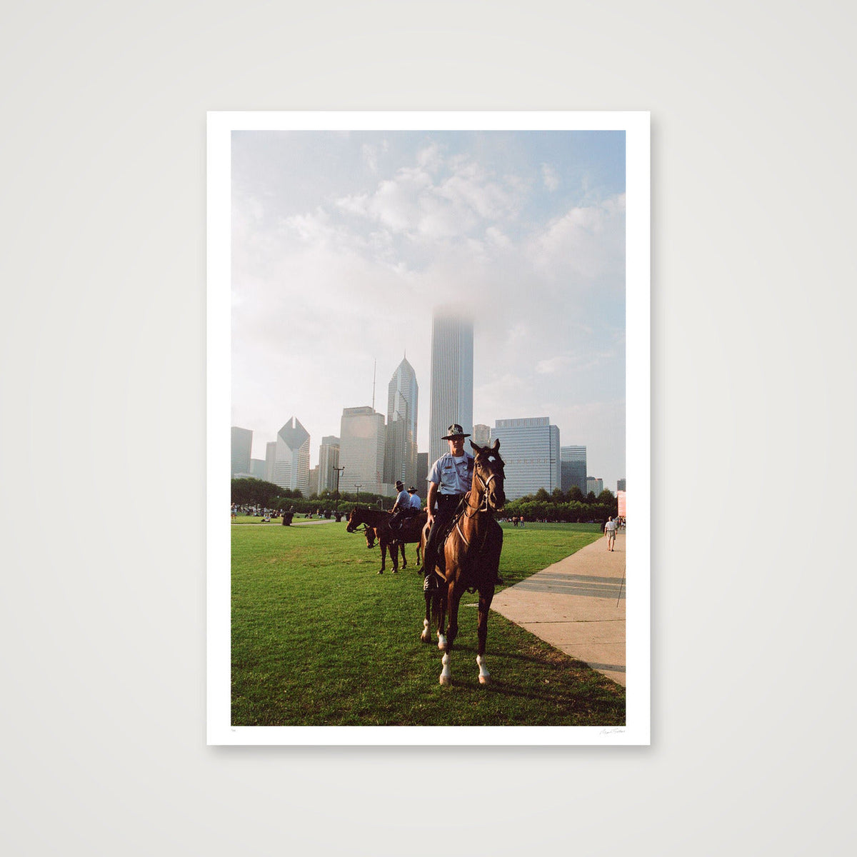 Don't Stand So Close To Me - Chicagao, IL  — 70×100cm, 28×39" Print only