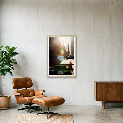 Sweet Home Chicago - Chicago, IL  — 70×100cm, 28×39" Oak Frame