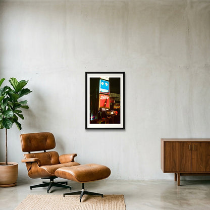 Coke and Cadillac - Times Square,  NYC — 40×60cm, 16×24" Black Frame