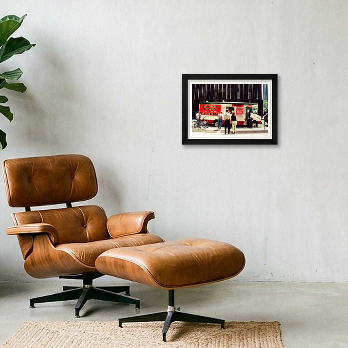 That's Amore - New York City, NY  — A4 (30×21cm, 12×8") Black Frame