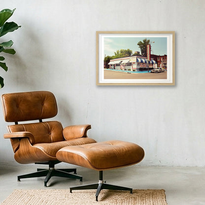 Hollywood Raiford - Memphis TN  — 45×30cm, 18×12" Oak Frame