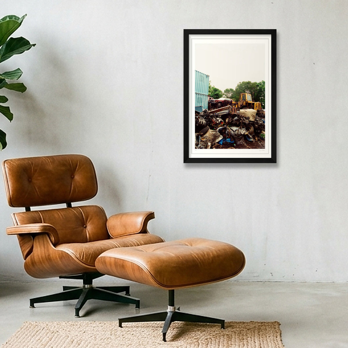 Let It Be - New London, CN  — 30×45cm, 12×18" Black Frame
