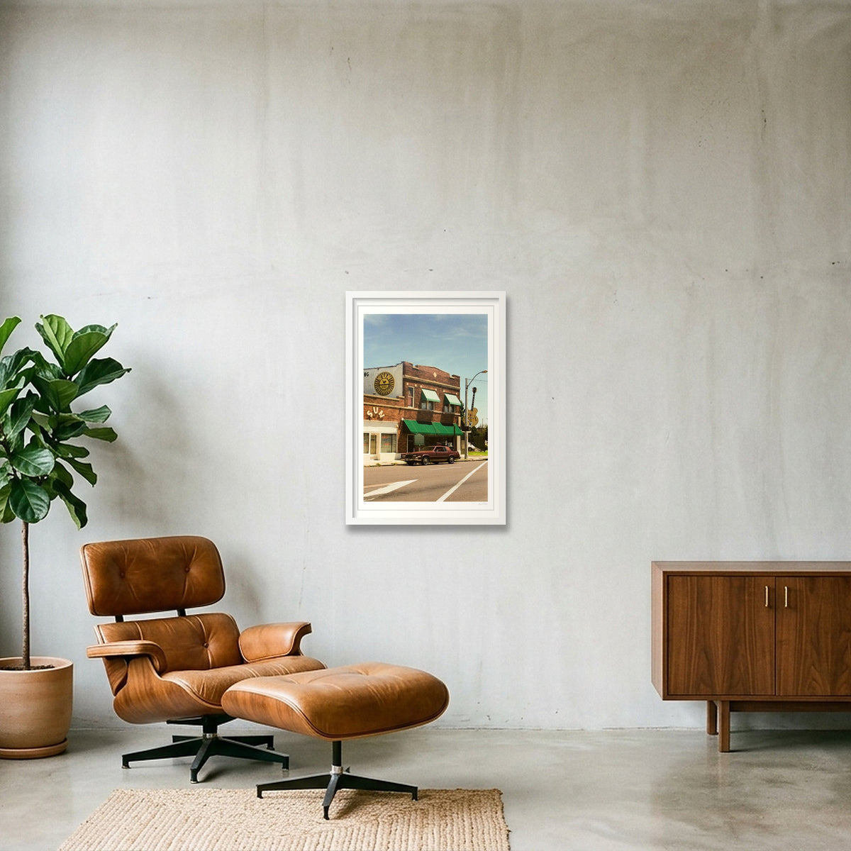 Rocket 88 - Sun Studio Memphis, TN  — 40×60cm, 16×24" White Frame