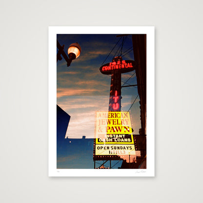 Diamonds and Rust - Chicago, IL  — A4 (21×30cm, 8×12") Print only