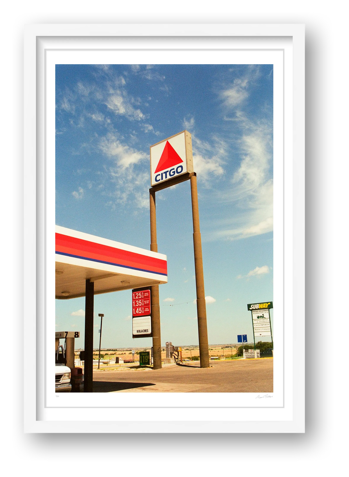 For What It's Worth - Mid-Texas  — framed