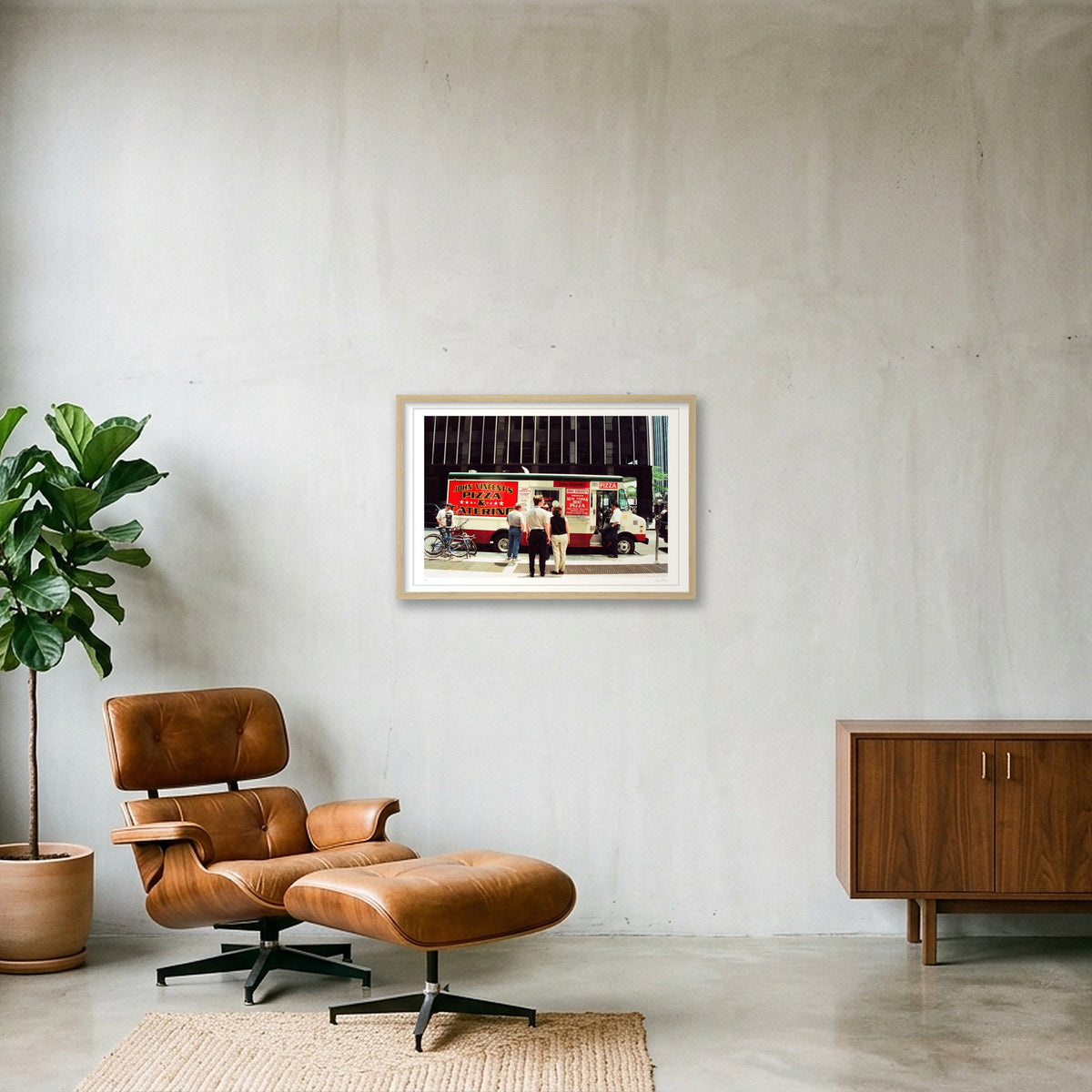 That's Amore - New York City, NY  — 60×40cm, 24×16" Oak Frame