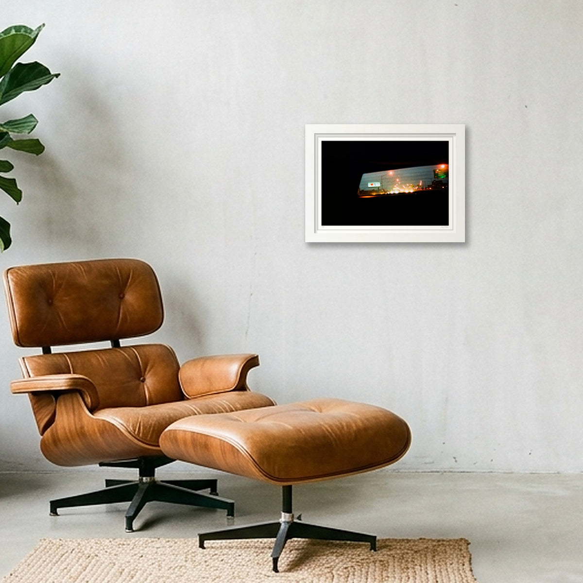 I Love New York - Interstate 95, The Bronx, NY  — A4 (30×21cm, 12×8") White Frame