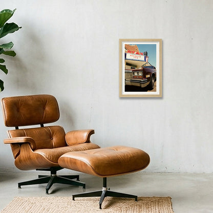 By the Time I Get to Memphis - Stax Studios, Memphis, TN  — A4 (21×30cm, 8×12") Oak Frame