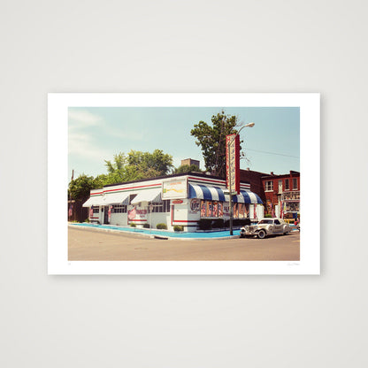 Hollywood Raiford - Memphis TN  — 45×30cm, 18×12" Print only