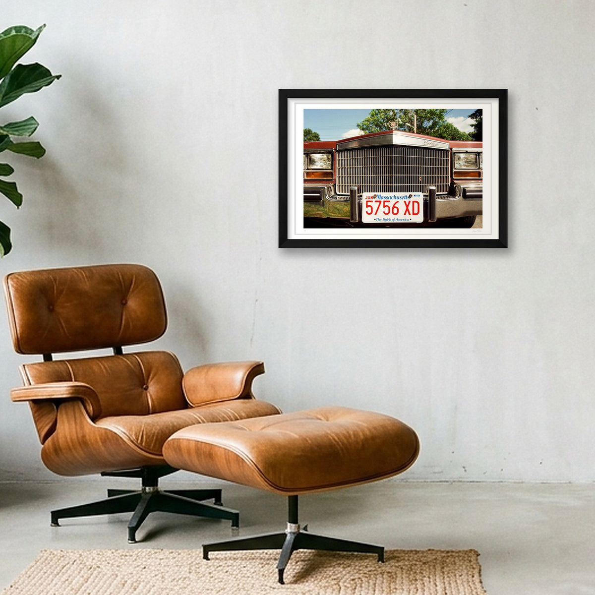 Spirit of America - Chicopee, MA  — 45×30cm, 18×12" Black Frame