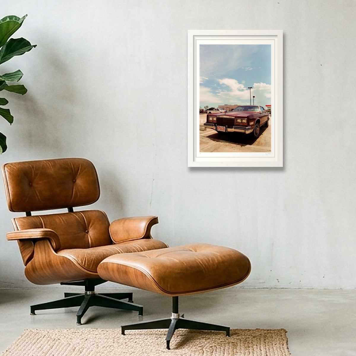 Losing Eldorado - Texas  — 30×45cm, 12×18" White Frame