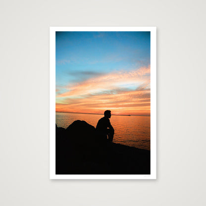 Sitting On The Dock Of A Bay - Cleveland, OH — 70×100cm, 28×39" Print only
