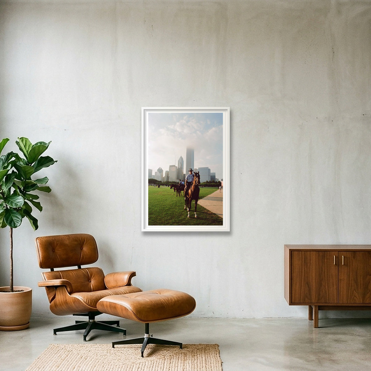Don't Stand So Close To Me - Chicagao, IL  — 70×100cm, 28×39" White Frame