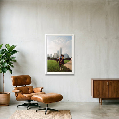 Don't Stand So Close To Me - Chicagao, IL  — 70×100cm, 28×39" White Frame