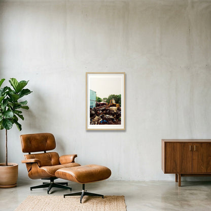 Let It Be - New London, CN  — 40×60cm, 16×24" Oak Frame