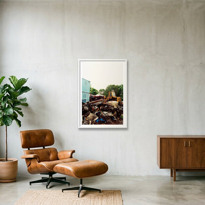 Let It Be - New London, CN  — 70×100cm, 28×39" White Frame