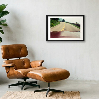 Country Roads - Skyline Drive, VA  — 45×30cm, 18×12" Black Frame