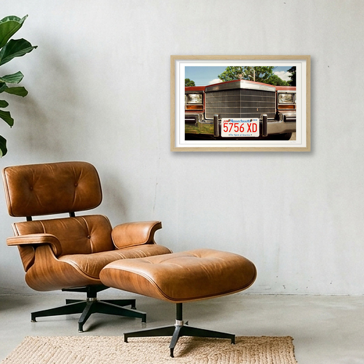 Spirit of America - Chicopee, MA  — 45×30cm, 18×12" Oak Frame