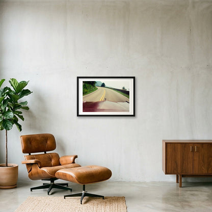Country Roads - Skyline Drive, VA  — 60×40cm, 24×16" Black Frame