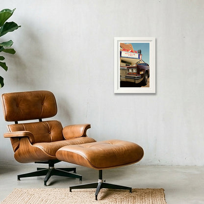By the Time I Get to Memphis - Stax Studios, Memphis, TN  — A4 (21×30cm, 8×12") White Frame