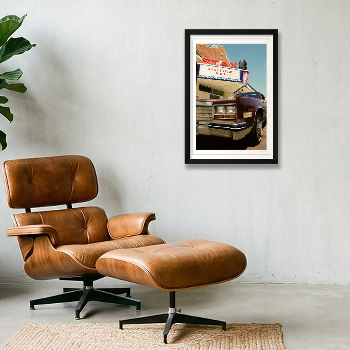 By the Time I Get to Memphis - Stax Studios, Memphis, TN  — 30×45cm, 12×18" Black Frame