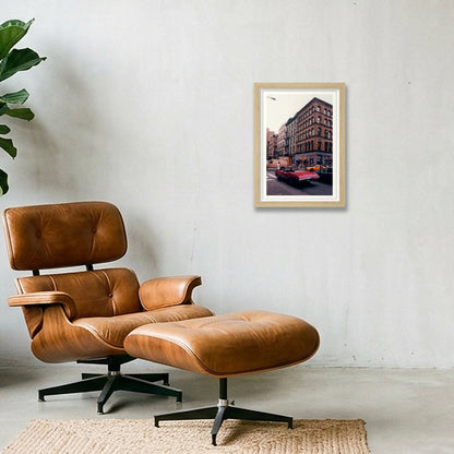Skylark - Manhattan, NY — A4 (21×30cm, 8×12") Oak Frame