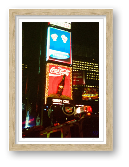 Coke and Cadillac - Times Square,  NYC — framed