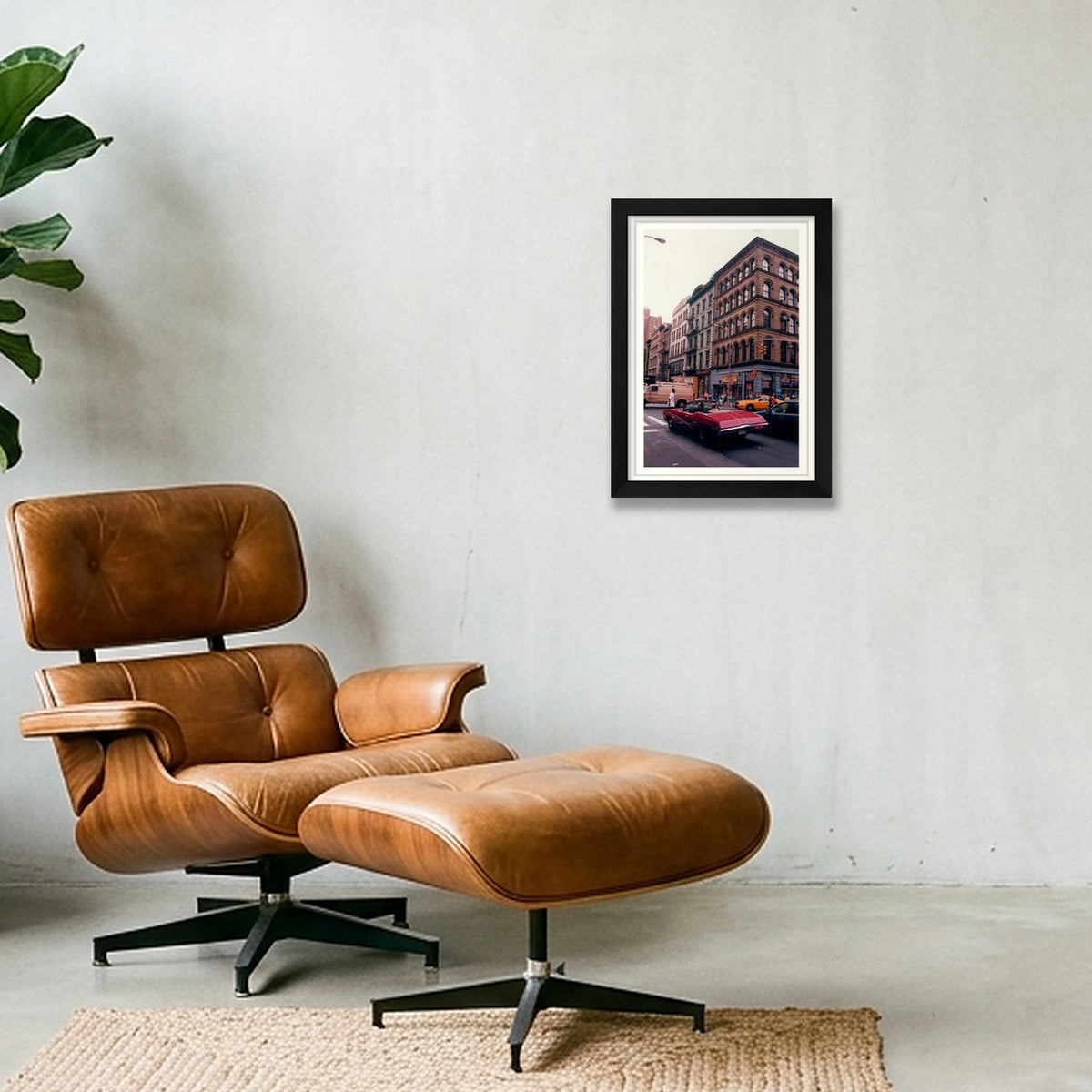Skylark - Manhattan, NY — A4 (21×30cm, 8×12") Black Frame