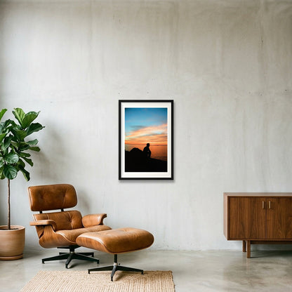 Sitting On The Dock Of A Bay - Cleveland, OH — 40×60cm, 16×24" Black Frame