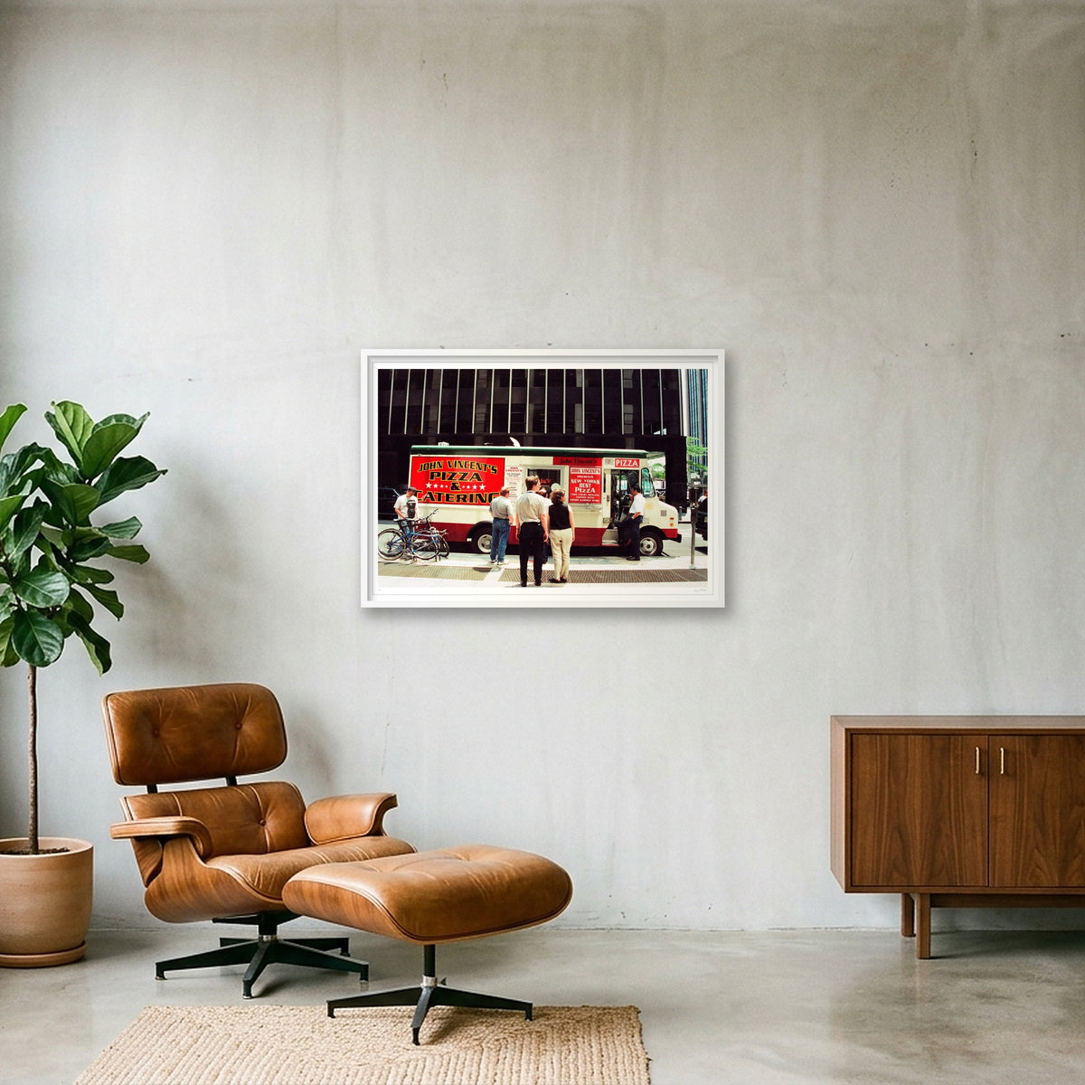 That's Amore - New York City, NY  — 100×70cm, 39×28" White Frame