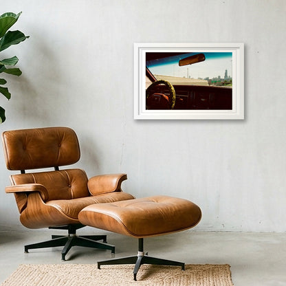 Chicago Bound Sears Tower - Chicago, IL — 45×30cm, 18×12" White Frame