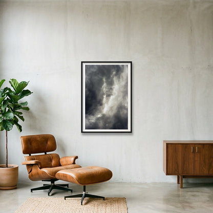 Everybody's Under the Same Cloud  - Austin, TX   — 70×100cm, 28×39" Black Frame