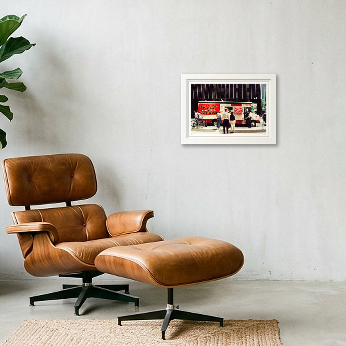 That's Amore - New York City, NY  — A4 (30×21cm, 12×8") White Frame