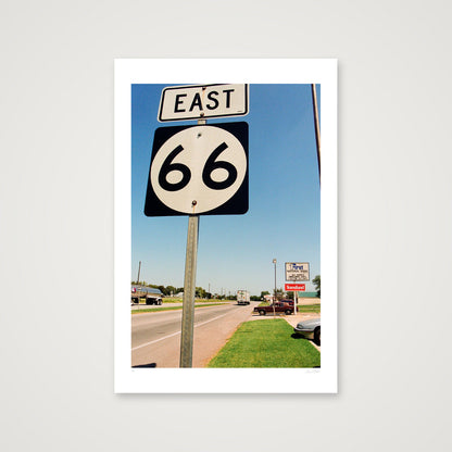 Get Your Kicks On Route 66 -  Route 66, OK — 40×60cm, 16×24" Print only