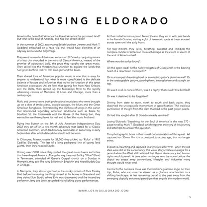 Losing Eldorado Photographic Book